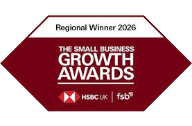Regional Winner 2026 · The Small Business Growth Awards